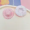 Accesorios para Sombrero de Tela a Cuadros Frescos y Sencillos Juguete DIY Muñeca Mini Sombrero Desnudo Decoración Materiales para Sombreros Pequeños