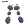 WT-E690 Nuevo Estilo Chino Estilo Palacio Color Clásico Tres Joyas Vestido Largo de Niña Atmósfera Simple Pendientes Largos