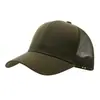 Gorra de red de verano lana verde poliéster gorra de béisbol para exteriores protección solar gorra publicitaria impresión bordado logo de grupo explosiones transfronterizas