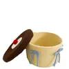 Caja de Almacenamiento de Escritorio Cesta de Almacenamiento de Pudín Trenzada a Mano Ins Cuerda de Algodón Cesta de Almacenamiento de Artículos Varios Cesta de Almacenamiento para Hogar Dormitorio