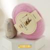 Angela África cavalo bebê mar linha fina cachecol xale de pelúcia tecido à mão linha de suéter linha de caxemira 25g
