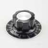 Perilla de potenciómetro A03, pieza de escala, pieza de escala digital, placa de identificación del dial, 1 juego