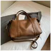 Bolsa Tote de Design da Moda para Mulheres 2025 Nova Retro Versátil Grande Capacidade Ombro Transversal Transfronteiriça
