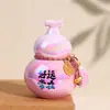 Adornos Creativos de Calabaza de Siete Colores, Decoraciones de Hogar de Gama Alta de Nicho, Artesanías de Resina, Pequeños Adornos para Escritorio de Oficina