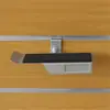 Zapatero de Metal Sencillo Soporte de Zapatos para Montar en Pared Exhibidor Ángulo Ajustable Estante Estante para Zapatos Deportivos Casuales Tienda de Zapatos