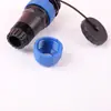 Conector Impermeable IP68 Enchufe de Aviación Hembra y Macho Tipo Soldado Acoplamiento Enchufe Industrial Latón Enchufe Chapado en Oro