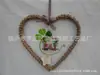 Fábrica de Linyi atacado decorações de Salgueiro Guirlanda de pêssego de salgueiro artesanato de salgueiro