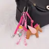 Pingente para Bolsa de Cachorro Dachshund Amarelo Estilo Ins Transfronteiriço, Cordão para Celular, Chaveiro de Carro, Pingente de Cavalo Voador Pequeno, Atacado de Fábrica