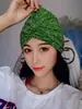 Gorro de baño de tela para cabello largo de mujer, talla grande, alta elasticidad, estilo INS, no elástico, protección para los oídos, piscina, aguas termales, venta al por mayor