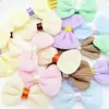Venta Caliente Color Sólido Adorno de Lazo Envolvente Accesorios DIY Accesorios para el Cabello de Niñas Ligas para el Cabello Accesorios para Muñecas En Stock Venta al por Mayor