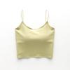 Camisola Feminina Primavera e Verão Nova Lycra Alta Elasticidade Antibacteriana Roupa Íntima Slim-fit Sem Costura Estilo Spice Girl Costas Longas Bonitas Sutiã