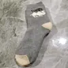 Calcetines de felpa color camello para invierno, con forro polar, calcetines cálidos, auto-calentables para hombre, engrosados de terciopelo, resistentes al frío, calcetines de toalla, calcetines para el hogar