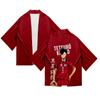 Anime adolescente quimono capa casaco 3D impressão digital casual CarDigan roupa masculina atacado