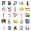 50 Piezas de Pegatinas Creativas de Graffiti para Papelería Variada Pintadas a Mano, Libros, Lápices, Despertadores, Pegatinas Decorativas No Repetitivas, Transfronterizo