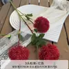Flores Artificiais Vermelhas para Celebrações de Casamento, Flores Artificiais para Salões de Casamento, Decoração de Casa, Buquês Artificiais de Rosa, Enfeites de Flores de Seda