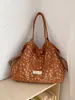 Bolso Retro Simple Estampado de Leopardo para Mujer 2026 Nueva Moda Popular Bolso de Hombro Casual Gran Capacidad Bolso Tote para el Trabajo