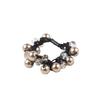 Nueva y elegante pulsera de perlas con cuerda para el cabello para mujer, diseño de cuerda para la cabeza de doble propósito, banda de goma con cabeza esférica de Payon, accesorios para el cabello