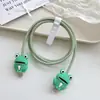 Cubierta Protectora para Cable de Datos para Cargador Apple de 20W, Dibujos Animados, a Prueba de Roturas para Cable de Carga de Teléfono Móvil