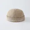 Gorro de bebé estilo chino con letras inglesas personalizadas, gorra tipo melón para niños de 2 años, sombrero de moda para actuaciones, comercio exterior