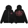 Cardigan con Letra Bordada Alcatraz de Venta Cruzada Europea y Americana Sudadera con Capucha Forrada de Polar Chaqueta Pantalones Casuales