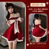 Disfraz Navideño Xianyi para Mujer Actuación en Escenario Terciopelo Atuendo Navideño Estilo Puro Deseo Vestido de Batalla de Año Nuevo Falda S51