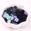 10 Piezas Colgantes Laterales Piezas Redondas Flash Escama de Pescado Hecho a Mano Color Lentejuelas Planas Abalorios Ropa Accesorios Vestido de Novia