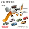 Avión de Juguete para Niños Pista de Inercia Deslizante Almacenamiento Modelo de Avión de Pasajeros Artificial A380 Juguetes para Niños y Niñas Venta al por Mayor