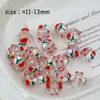Série de Natal Contas Pintadas à Mão Óleo Pesado Feito à Mão DIY Contas Redondas Contas Soltas Pulseira Colar Corrente de Celular Acessórios Materiais