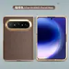 Adecuado para funda de teléfono Huawei Pura X Max, edición de coleccionista XMax galvanizada, funda de cuero plegable tipo lichi para negocios