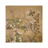 Pintura Ukiyo estilo silencioso moda nacional flor e pássaro pintura decorativa clássica pintura de parede suspensa entrada de B&B restaurante sala de estar parede do sofá
