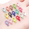 Fecho Lagosta Pintado Colorido 302 Liga de Zinco Acessórios de Joia Conector de Corrente de Celular DIY Gancho de Mola Presilha de Cachorro