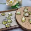 Flogopita Natural Caja Binaural Accesorios de Joyería Hechos a Mano Pendientes Colgantes de Gota de Agua Accesorios de Material para Pendientes