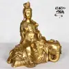 Artesanía en Cobre de Yang Tongji del Bodhisattva Manjushri y el Bodhisattva Samantabhadra, Artículos Decorativos