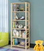 Estante de Almacenamiento Simple de Madera Maciza, Librero, Estante de Madera, Estante de Almacenamiento, Estante Multicapa, Estante para Flores, Estante de Almacenamiento para Cocina