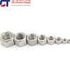 Porca grossa hexagonal de aço inoxidável 304 GB6175 porca grossa M5M6M8M10M12M14M16M18-M24