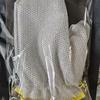 Guantes de alambre de acero para lavar platos, multifuncionales, duraderos, impermeables, resistentes al aceite, súper resistentes al desgaste, para limpieza del hogar, guantes plateados para lavar platos.