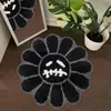 Alfombra de suelo floral estilo americano de cachemira sintética para dormitorio, apta para la piel, a prueba de polvo, resistente al desgaste, fácil de mantener, alfombrilla de noche, disponible para dropshipping