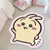 Alfombra Linda de Expresión de Dibujos Animados para Dormitorio, Junto a la Cama, Alfombra Linda, Cachemira Engrosada, Felpudo, Alfombra para Piso de Sofá de Sala de Estar