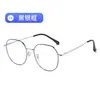 Gafas de Marco Modelo Nuevo 2026, Estilo Celebridad de Internet, Gafas Metálicas con Bloqueo de Luz Azul, Unisex, Gafas sin Graduación, Venta al por Mayor