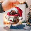 Navidad Linda Taza Perro Colgante Acrílico Plano Atmósfera Festiva Decoración Árbol de Navidad Colgante Transfronterizo Nuevo