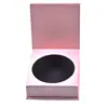 Dropshipping Transfronterizo Sujetador de Silicona Caja de Cremallera de PVC Empaque Parche Sólido para Senos Caja de Cuero con Tapa Magnética Espalda Hermosa