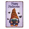 Nuevas Pinturas Colgantes de Pared de Halloween de Amazon, Pinturas Decorativas con Atmósfera de Fantasma, Pinturas Colgantes Metálicas sin Marco al por Mayor