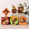 Pegatinas magnéticas para refrigerador, con un diseño de cosechas abundantes, adecuadas para decoraciones de inauguración de casa, con un patrón creativo de veta de madera, motivos de alimentos y un diseño de calabaza estilo chino. Fabricante de imanes para refrigerador