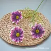 3 Crisântemos Artificiais de Verão Jardim Monet Cerimônia de Casamento Flores Artificiais 3D Margaridas Camomila Gérbera Flores Falsas Exportação