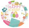 Mm046 Fiesta de Primavera Pascua Fiesta Festival Fiesta Banner 8 Personas Juego de 4 Piezas Plato de Papel Servilleta Vaso