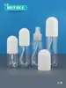 30 50 80 100ml Frasco de Loção Cápsula Bico de Pássaro Bomba de Pó Frasco Plástico Cosmético Pressione Reembalagem Frasco Vazio