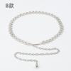 Cadena de Cintura Estilo Pequeño Fragante para Mujer Incrustada de Diamantes Cristal Celebridad de Internet Accesorios Cadena Metálica para Mujer con Falda Vestido Suéter Transfronterizo