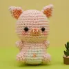 Novas Bonecas de Lã Crochê Doze Signos do Zodíaco Feitas à Mão, Ornamentos de Boneca Fofos Tradicionais Feitos à Mão Presentes