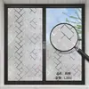 Película esmerilada electrostática al por mayor, película de privacidad para ventanas engrosada para salas de estar y baños, permite el paso de la luz pero bloquea la visibilidad, proporcionando privacidad y control de la luz