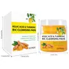 Exportação Transfronteiriça Almofadas de Limpeza de Cúrcuma Almofadas de Limpeza de Cúrcuma Esfoliante Limpeza Facial